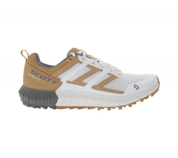 SCOTT Kinabalu 2 Damen Trail-Laufschuh mit Ortholite Lauf-Schuhe 8mm Sprengung 280056-7482008 Wei&szlig;/Blush/Grau