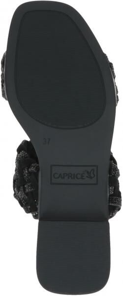 Sportliche CAPRICE Pantoletten Schlupfschuhe f&uuml;r Damen 9-9-27103-20 030 Schwarz