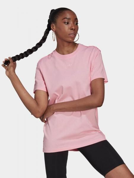 sportliches adidas Damen T-Shirt mit Baumwolle Rosa