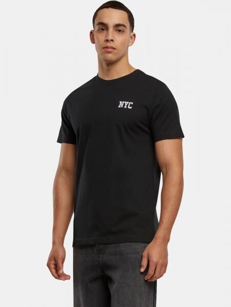 sportliches Mister Tee Herren T-Shirt 200 g/m&sup2; mit Baumwolle Schwarz