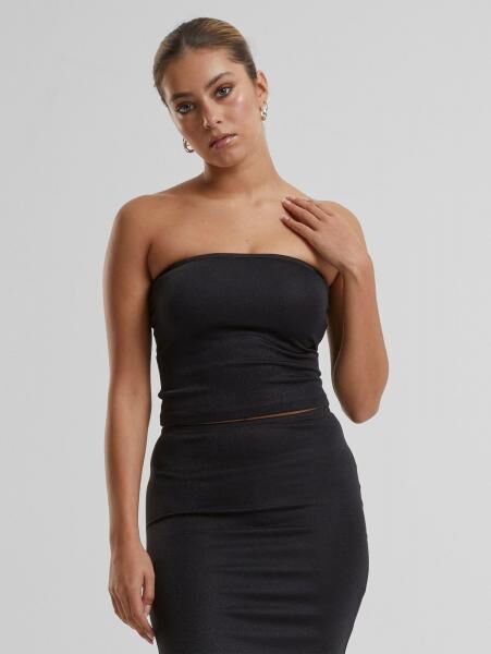 sportliches Urban Classics Damen T-Shirt 240 g/m&sup2; Schwarz