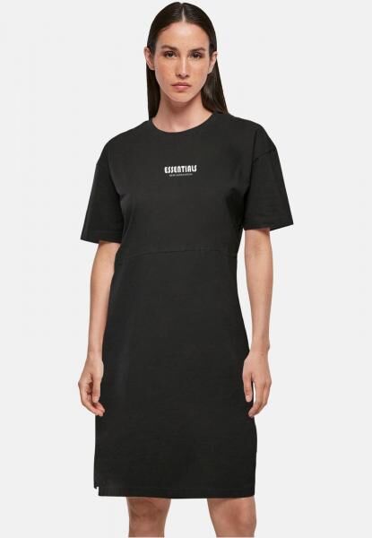 stilvolles POD Damen Kleid 180 g/m&sup2; mit Baumwolle Schwarz
