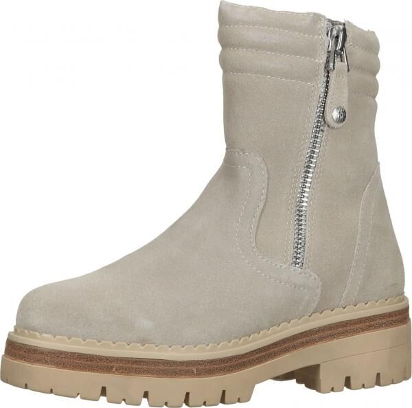Trendige MARCO TOZZI Stiefelette Stiefelette f&uuml;r Damen 2-2-26439-29 437 Wei&szlig;