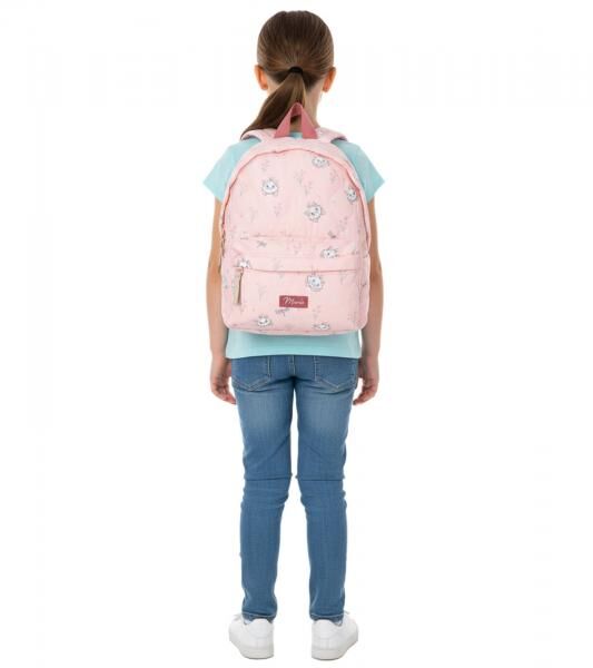 VADOBAG Disney Kinder Rucksack f&uuml;r M&auml;dchen mit s&uuml;&szlig;em Marie-Motiv Kindergarten-Rucksack 8L 770-00463 Rosa