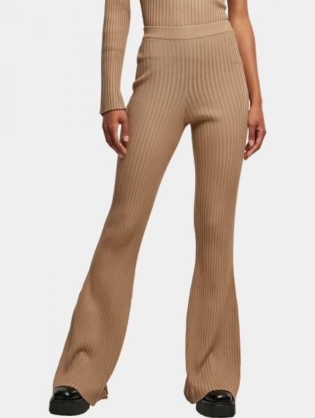vielseitige Urban Classics Damen Hose Slim Fit 12 g/m&sup2; Beige