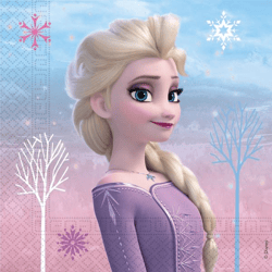Disney Frozen 2 / Die Eiskönigin 2 - Wind Spirit - Servietten 33x33cm, 20Stk.