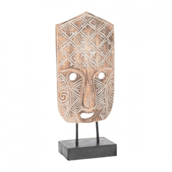 J-Line Statue primitive Maske Holz 39 cm