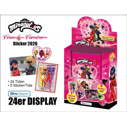 Miraculous Ladybug Sticker - Friends Forever - 24er DISPLAY