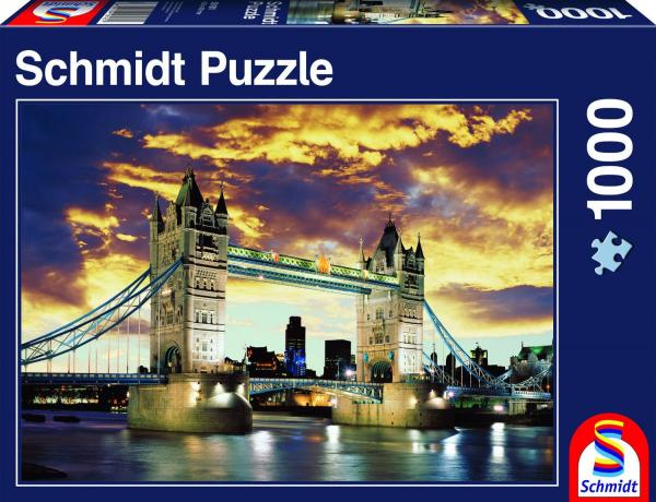 Tower Bridge, London - 1000 piece jigsaw puzzle