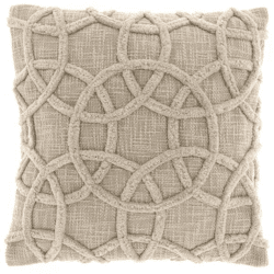 Unique Living kussen Everon chateau grey 45 x 45 cm