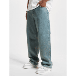 bequeme DEF Herren Jeans Reißverschluss Taschen mit Baumwolle Blau