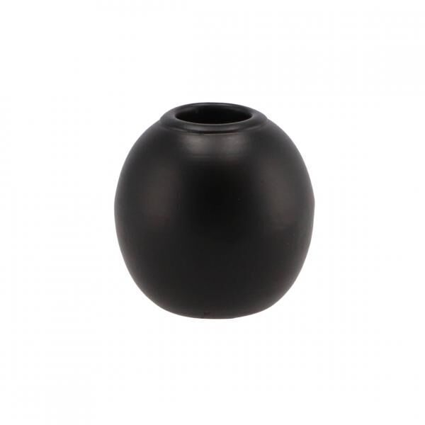 Kerzenleuchter Dobra Sphere schwarz 6 cm