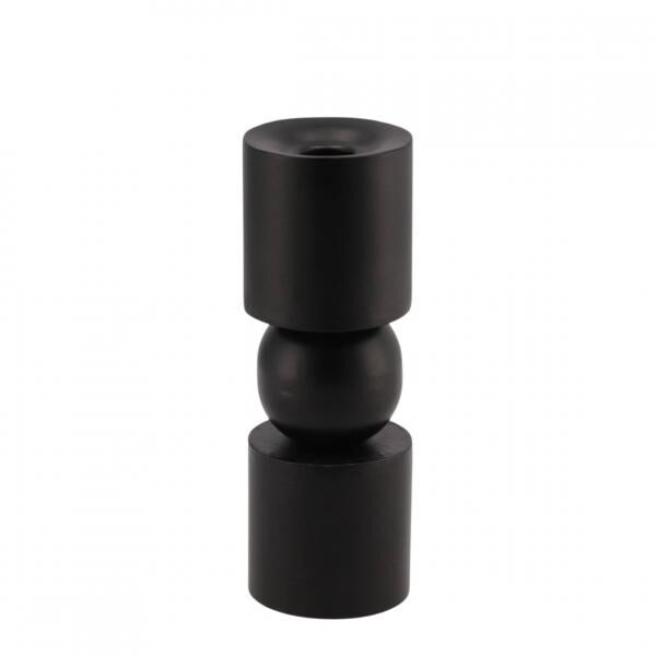 Kerzenständer Dobra schwarz 18 cm