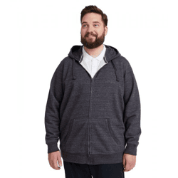 klassische BLEND BT Velno Herren Kapuzenjacke mit Reißverschluss Sweatjacke Große Größen 20714928ME-194007 Schwarz