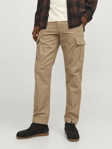 l&auml;ssige Jack & Jones Herren Jeans mit Baumwolle Braun