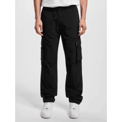 stylische DEF Herren Jeans Schwarz