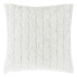 Unique Living Kissen Veerle Taube weiß 45 x 45 cm