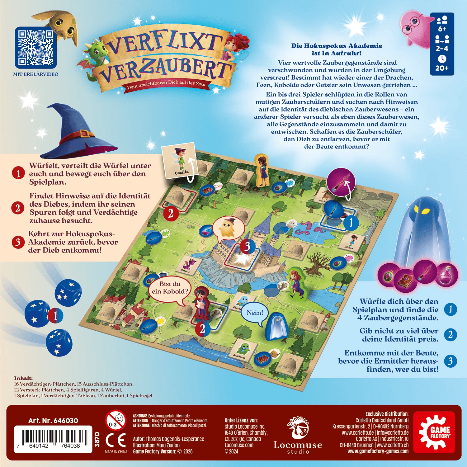 Verflixt Verzaubert - Brettspiel