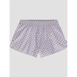 weiche Pockies Damen Socken mit Baumwolle Grau/Violett