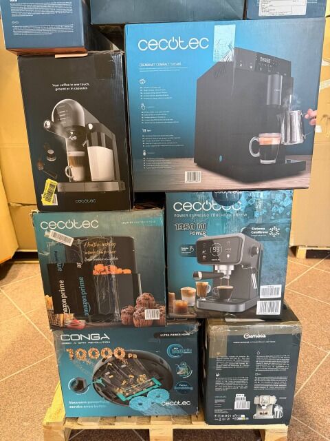Wholesale offer, P14092, EL, 75% BELOW RETAIL, cat. B (unverified AMAZON RETURNS Cecotec Home Appliances), 25 items, avr. 27,34€/Item