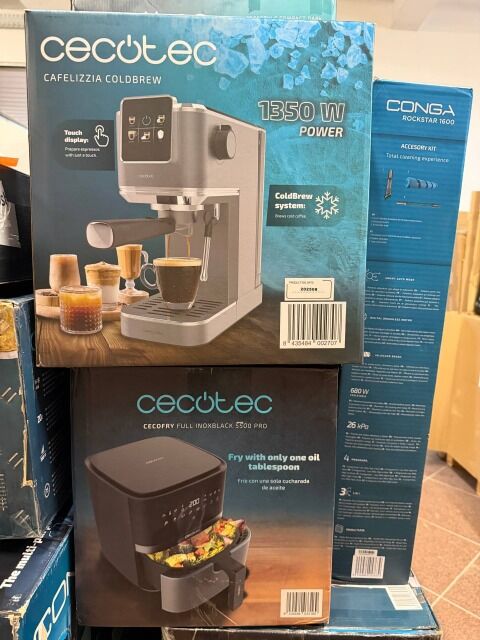 Wholesale offer, P14092, EL, 75% BELOW RETAIL, cat. B (unverified AMAZON RETURNS Cecotec Home Appliances), 25 items, avr. 27,34€/Item