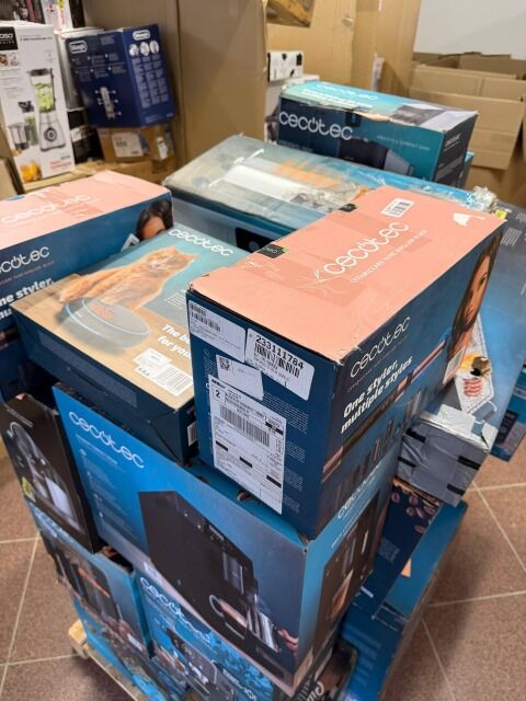 Wholesale offer, P14092, EL, 75% BELOW RETAIL, cat. B (unverified AMAZON RETURNS Cecotec Home Appliances), 25 items, avr. 27,34€/Item