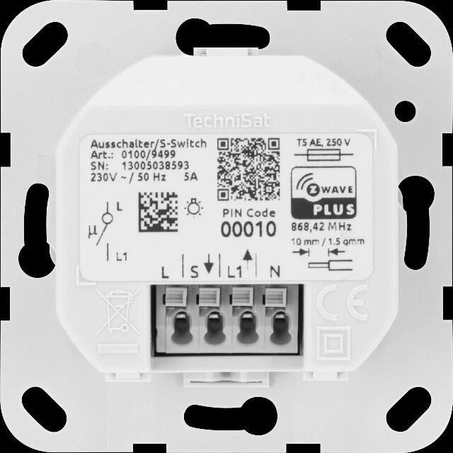 Ausschalter Gira, System Gira 55 