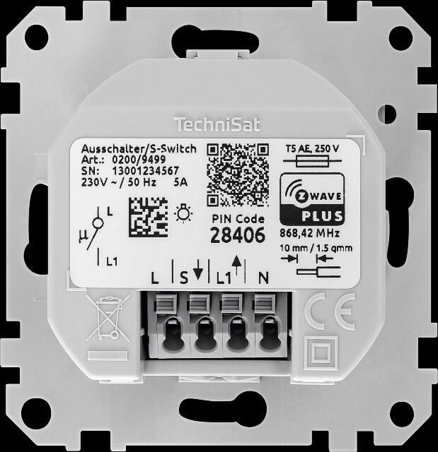 Ausschalter Merten, System M 