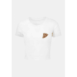 bequemes POD Damen T-Shirt Stretch 180 g/m² mit Baumwolle Weiß