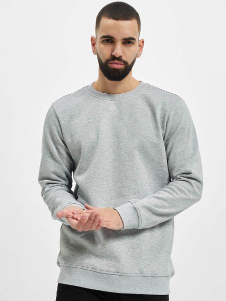 bequemes Urban Classics Herren Sweatshirt Fleece 300 g/m&sup2; Grau