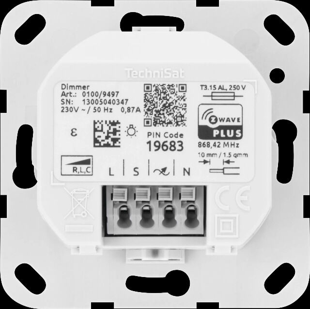 Dimmer Gira, System Gira 55 