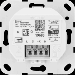 Dimmer Gira, System Gira 55 
