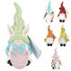 Gnome mit batteriebetriebener LED-Beleuchtung, 22 cm, 6 Stück, sortiert
