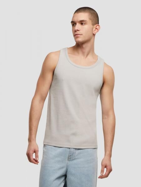 l&auml;ssiges DEF Herren T-Shirt mit Baumwolle Grau