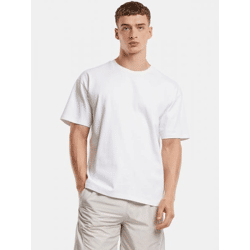 lässiges Urban Classics Herren T-Shirt 310 g/m² mit Baumwolle Weiß