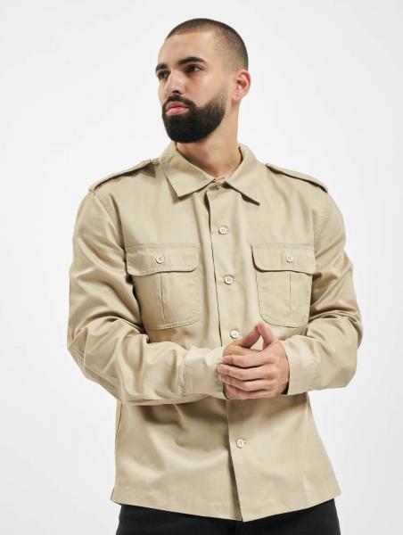 modernes Brandit Herren Polo-Shirt Beige