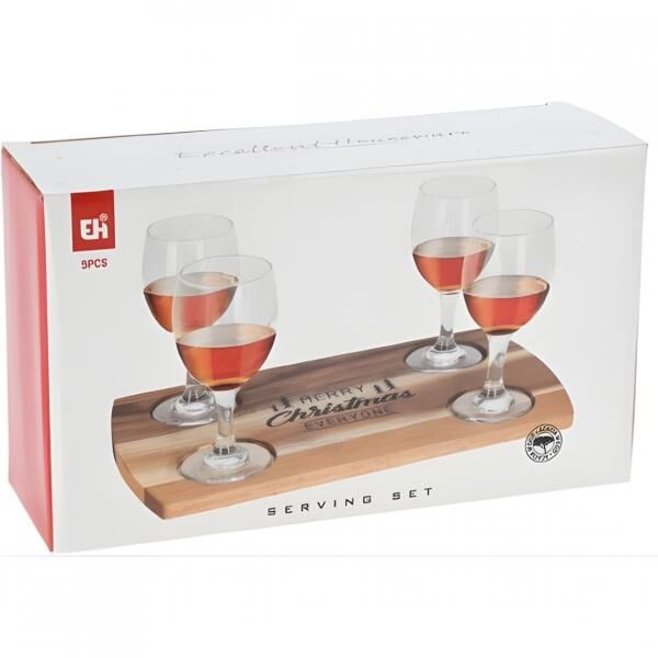 Servierbesteck Weihnachten 200 ml 5er-Set