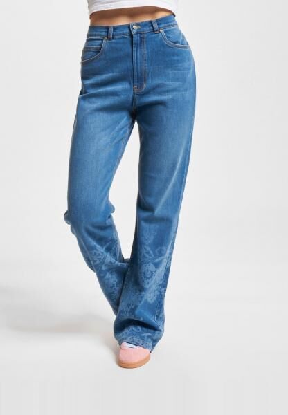 stylische Freddy Damen Jeans Stretch mit Baumwolle Blau