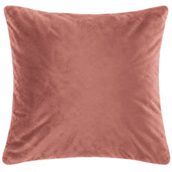 Tiseco-Kissen „Velvet“ altrosa 60 x 60 cm