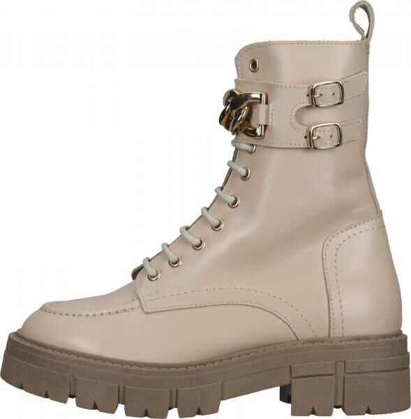 Vielseitige SCAPA Stiefelette Schn&uuml;rschuhe f&uuml;r Damen 21/9603 120 Beige