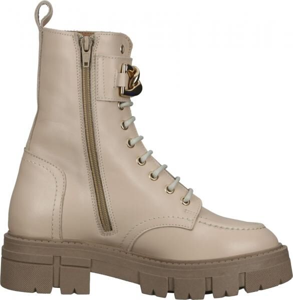 Vielseitige SCAPA Stiefelette Schn&uuml;rschuhe f&uuml;r Damen 21/9603 120 Beige