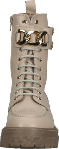 Vielseitige SCAPA Stiefelette Schn&uuml;rschuhe f&uuml;r Damen 21/9603 120 Beige