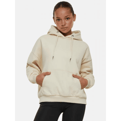 weicher Urban Classics Damen Hoodie Kordelzug Kapuze 500 g/m² mit Baumwolle Beige