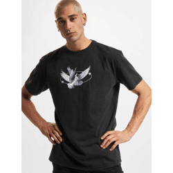 bequemes Mister Tee Herren T-Shirt 240 g/m² mit Baumwolle Schwarz