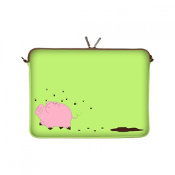 Digittrade Laptop-Hülle „Happy Piggy“ 11,6 Zoll