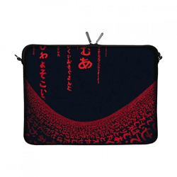 Digittrade Laptop-Hülle „Red Matrix“, 13,3 Zoll