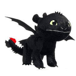 Drachenzähmen leicht gemacht - Plüschfigur, Ohnezahn 22cm