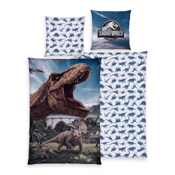 Jurassic World - Bettwäsche-Set - 80 x 80 cm / 135 x 200 cm