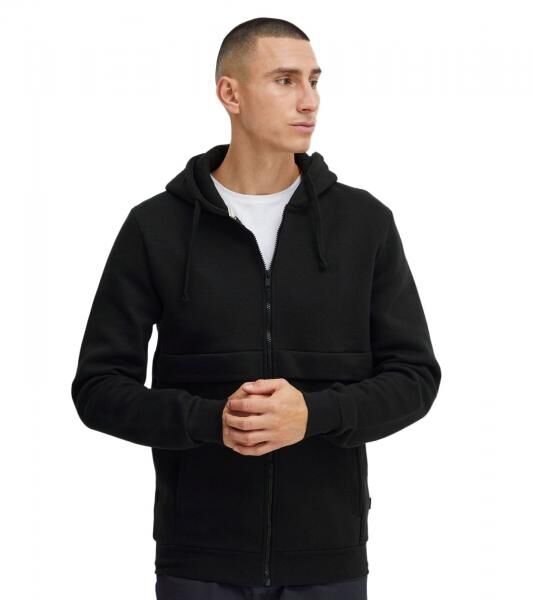 klassische 11 PROJECT PRAnnir Herren Sweatjacke mit Rei&szlig;verschluss Jacke 20715241ME-194007 Schwarz