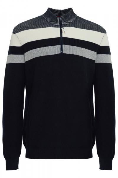 klassische FQ1924 FQKyle Herren Zip-Jacke mit Stehkragen Jacke 21900654-194011 Grau